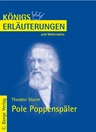 Interpretation zu Storm, Theodor - Pole Poppenspäler (Novelle) - Textanalyse und Interpretation mit ausführlicher Inhaltsangabe - Deutsch