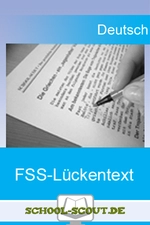 Woyzeck und die Gesellschaft - FSS-Lückentext mit Arbeitsblatt - Deutsch