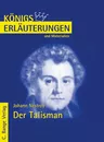 Interpretation zu Nestroy, Johann - Der Talisman - Textanalyse und Interpretation - Deutsch