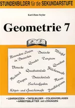 Geometrie 7. Klasse - Lehrskizzen - Tafelbilder - Folienvorlagen - Arbeitsblätter mit Lösunge - Mathematik