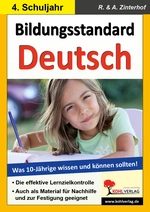 Bildungsstandard Deutsch - Kompetenztests für Schüler, Lehrer und Eltern - Was 10-Jährige wissen und können sollten! (4. Klasse) - Deutsch