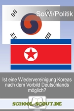 Ist eine Wiedervereinigung Koreas nach dem Vorbild Deutschlands möglich? - Arbeitsblätter mit Fakten, Thesen und Argumenten - Sowi/Politik