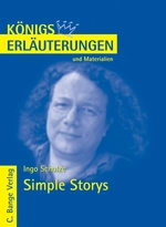 Interpretation zu Schulze, Ingo - Simple Storys - Textanalyse mit Interpretation - Deutsch