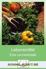 Lernwerkstatt: Lebensmittel - Veränderbare Arbeitsblätter für den Unterricht - Sachunterricht