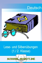 Lese- und Silbenübungen (1./ 2. Klasse) - School-Scout Unterrichtsmaterial Deutsch - Deutsch