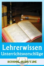 Unterrichtsvorschläge/Aufgabenstellungen - Vorschläge für Hausaufgaben und Klassenarbeiten / Klausuren - Deutsch