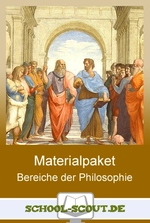 Paket: Die Bereiche der Philosophie - Arbeitsblätter im preiswerten Paket - Philosophie
