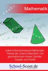 Geometrie: Längen, Flächen, Rauminhalte - School-Scout Unterrichtsmaterial Mathematik - Mathematik