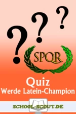 Werde Latein-Champion - Quiz - Arbeitsblätter zum Knobeln - Latein