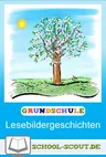 Lesebildergeschichten für die ersten Leseversuche: Frühling - Lesen lernen leicht gemacht - Deutsch