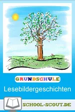 Lesebildergeschichten für die ersten Leseversuche: Frühling - Lesen lernen leicht gemacht - Deutsch