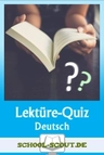 Deutsch-Quiz: "Corpus Delicti" von Juli Zeh - Lektürewissen spielerisch testen und vertiefen - Deutsch