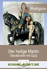 Der heilige Martin - die Heiligen der Katholischen Kirche - Steckbrief, Infotexte, Aufgaben und Quiz - Religion
