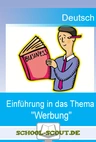 Einführung in das Thema "Werbung" - School-Scout Unterrichtsmaterial Deutsch - Deutsch