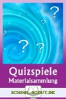 Kunst Quizspiele im Paket - Quiz und Material für Vertretungsunterricht als preiswerte Sammlung - Kunst/Werken