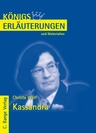 Interpretation zu Wolf, Christa - Kassandra - Textanalyse und Interpretation der Erzählung - Deutsch