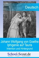 Iphigenie auf Tauris - Intention und Hintergrund - FSS-Lückentext mit Arbeitsblatt - Deutsch