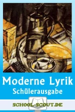 Moderne Gedichte für die Klassen 5 und 6 - Arbeitsmappe für den Unterricht - Lyriksammlung mit Aufgabenstellungen - Deutsch