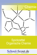 Stoffklassen, funktionelle Gruppen, Organische Basis-Chemikalien - Spickzettel Organische Chemie - Chemie