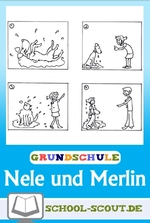 Nele und ihr Hund Merlin - Bildergeschichten als Schreibanlässe - Deutsch