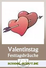 Der Valentinstag - Arbeitsblätter zu Festtagsbräuchen aus aller Welt - Religion