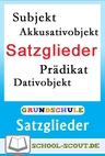 Lernwerkstatt: Satzglieder - School-Scout Unterrichtsmaterial Deutsch - Deutsch