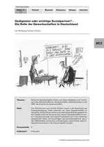 Quälgeister oder wichtige Sozialpartner? - Die Rolle der Gewerkschaften in Deutschland - Sowi/Politik