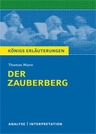 Interpretation zu Mann, Thomas - Der Zauberberg - Textanalyse, Interpretation und Inhaltsangabe - Deutsch