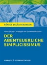 Interpretation zu Grimmelshausen, Hans Jacob Christoph von - Der abenteuerliche Simplicissimus - Textanalyse und Interpretation mit ausführlicher Inhaltsangabe - Deutsch