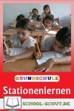 Mathematik - Stationsläufe für die Grundschule im Paket - Binnendifferenzierung & individuelle Förderung - Mathematik