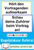 So halte ich ein Referat - 34 Regel-Plakate für Referate - Deutsch