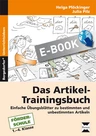 Das Artikel-Trainingsbuch - Einfache Übungsblätter zu bestimmten und unbestimmten Artikeln - Deutsch