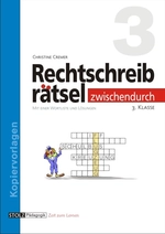 Kreuzworträtsel zur Übung der Rechtschreibung (Klasse 3) - Förderunterricht - mit Wortliste und Lösungen - Deutsch