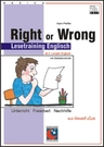 Right or Wrong: Lesetraining Englisch - Lesetraining Englisch mit Richtig-Falsch-Aussagen - Englisch