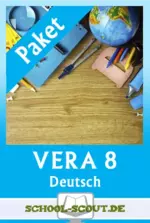 VERA 8 Deutsch - Gesamtpaket zur Lernstandserhebung - Übungen und Unterrichtseinheiten für Vera 8 Deutsch (Lernstandserhebung) - Deutsch