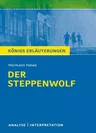 Interpretation zu Hesse, Hermann - Der Steppenwolf - Textanalyse und Interpretation eines Klassikers der Gesellschaftskritik und Selbstanalyse - Deutsch