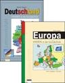 Paket: Deutschland & Europa in der Grundschule zum Vorteilspreis - Lernwerkstatt: Kurze Texte, verständliche Aufgaben, Kartenumrisse - Sachunterricht