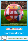 Lernen an Stationen: Fußball (Grundschule Stationenlernen) - Fußball-Fieber in der Grundschule - Deutsch