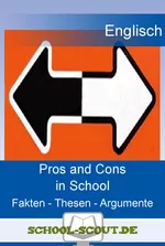 Arbeitsblätter aus der Reihe "Pros and Cons" - Fakten -  Thesen - Argumente - Englisch