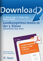 Prüfen - Üben - Lesekompetenz Klasse 3 - Literarischer Text: Krimi - Prüfen mit der Deutschfahrschule Klasse 3 - Deutsch
