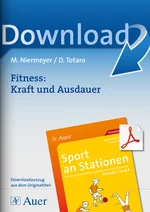 Sport an Stationen Klasse 3/4: Fitness: Kraft und Ausdauer - Stationentraining Sport Grundschule - Sport