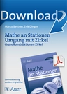 Mathe an Stationen Klassen 5-10: Umgang mit Zirkel: Grundkonstruktionen Zirkel - Stationentraining Mathematik Sekundarstufe - Mathematik
