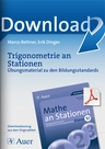 Mathe an Stationen Klasse 10: Trigonometrie - Übungsmaterial zu den Bildungsstandards - Stationentraining Mathematik Sekundarstufe - Mathematik