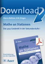 Mathe an Stationen Klasse 5-9: Umgang mit Geobrett - Das 4x4-Geobrett - Stationentraining Mathematik Sekundarstufe - Mathematik