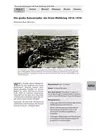 Die große Katastrophe: Der Erste Weltkrieg 1914-1918 - Die Urkatastrophe des 20. Jahrhunderts - Geschichte