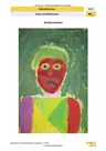 Selbstportraits im Kunstunterricht lernen (Vincent van Gogh) - Farbiges Gestalten - Maltechnik - Kunst/Werken
