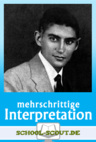 "Erstes Leid" von Kafka - Mehrschrittige Interpretation - Fördern und Fordern: Kurzgeschichten - Deutsch