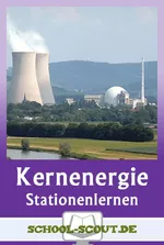 Kernenergie - Stationenlernen - Lernen an Stationen im Physikunterricht - Physik