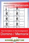 Das Einmaleins im Karnevalsgewand - 18 Memorix und Domino-Spiele zum 1x1 - Mathematik