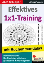 Effektives 1x1-Training mit Rechenmandalas - Mathematisches Denktraining mit grafischem Kontrollsystem - Mathematik